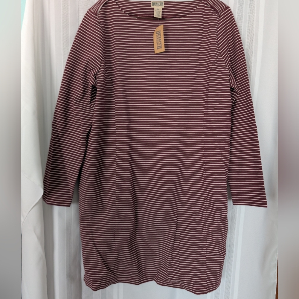 Duluth Striped Long Sleeve Dress